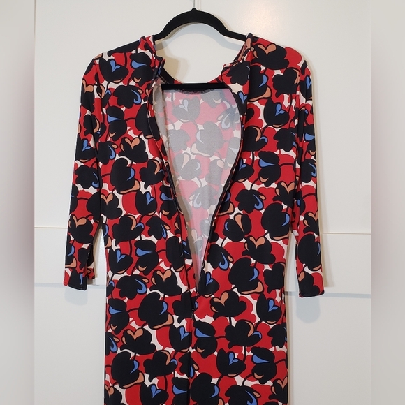 Boss Hugo Boss Dress Size Large Eleika Midi Viscose Elastane Made In Portugal - Picture 9 of 16